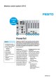 Sistema de controlo modular CPX-E